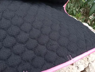 Mantilla doma y vendas rosa