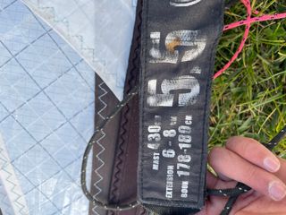 Aparejo vela windsurf hot sails 5.5