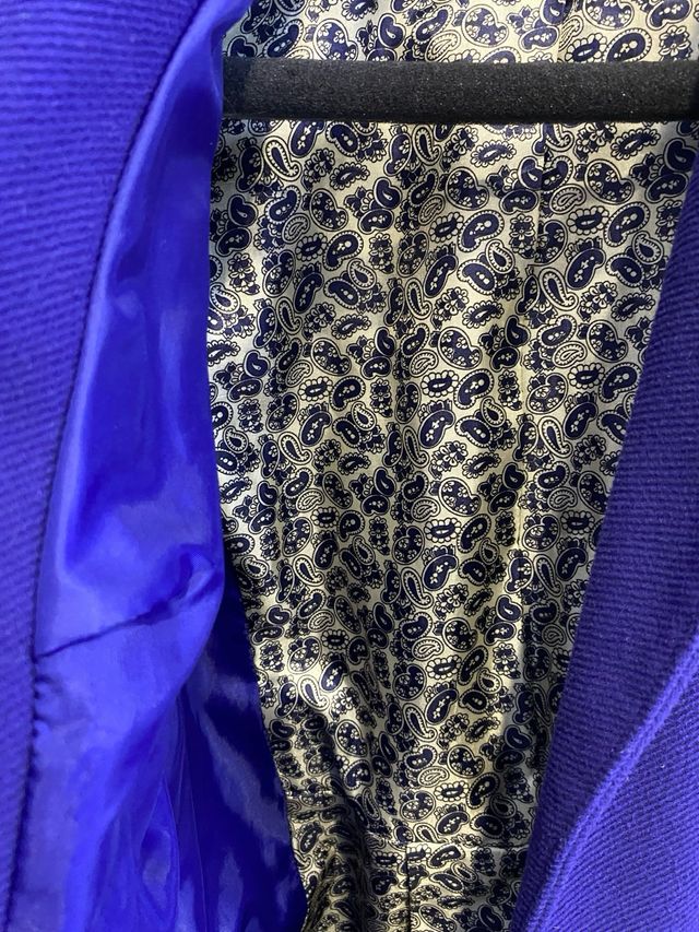 Chaqueta larga morada Atmosphere Talla M