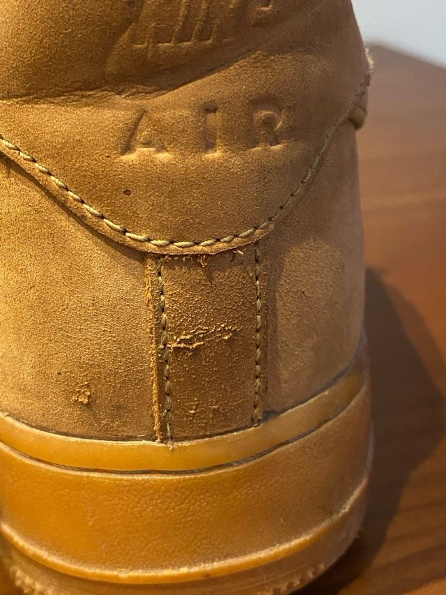 Nike Air Force 1 Beige/Marrón