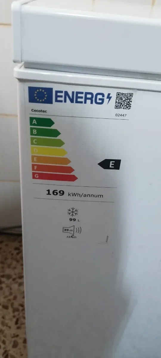 Congelador horizontal Cecotec casi nuevo