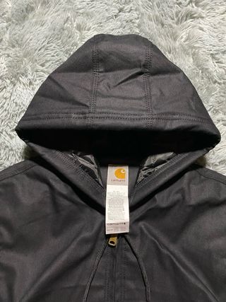 Jacket Carhartt Black Rework Harrington Bomber