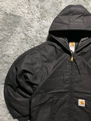 Jacket Carhartt Black Rework Harrington Bomber