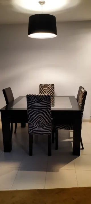 Mesa Comedor Casanova&Gandia Cristal wengue