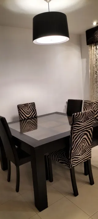 Mesa Comedor Casanova&Gandia Cristal wengue