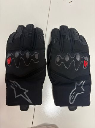 Guantes Moto Alpinestars Negros y Rojos