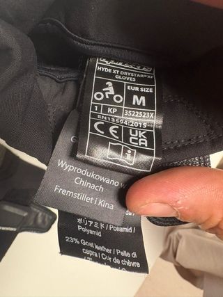 Guantes Moto Alpinestars Negros y Rojos