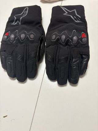Guantes Moto Alpinestars Negros y Rojos