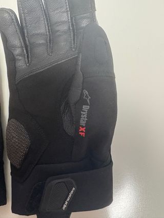 Guantes Moto Alpinestars Negros y Rojos