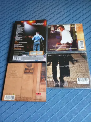 Lote Ismael Serrano: CDs y DVD Original