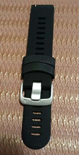 Correa Garmin Forerunner 245 Negra Látex