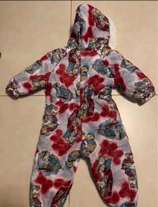 Tuta da  sci bambina 9-12 mesi Vintage