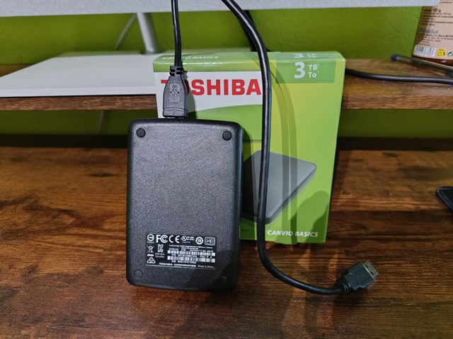 Disco Duro Externo Toshiba 3TB USB 3.0