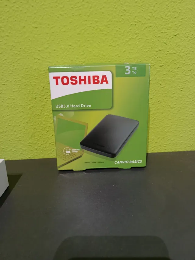 Disco Duro Externo Toshiba 3TB USB 3.0