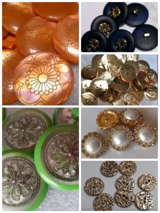 Lote 8 botones- 7 modelos