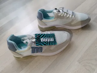 Zapatillas Mustang Talla 39 Gris/Blanco