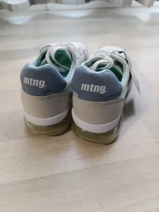 Zapatillas Mustang Talla 39 Gris/Blanco