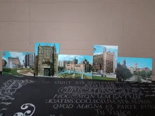 5 x Valladolid Postali Antiche
