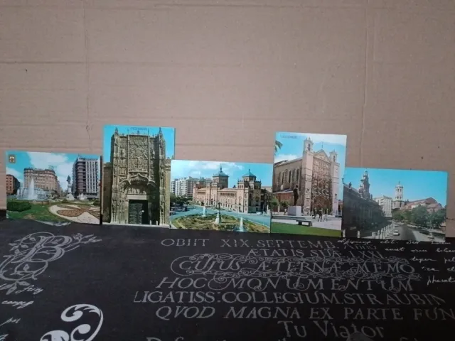 5 x Valladolid Postali Antiche