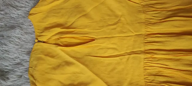 Vestido amarillo SAMSOE & SAMSOE talla M