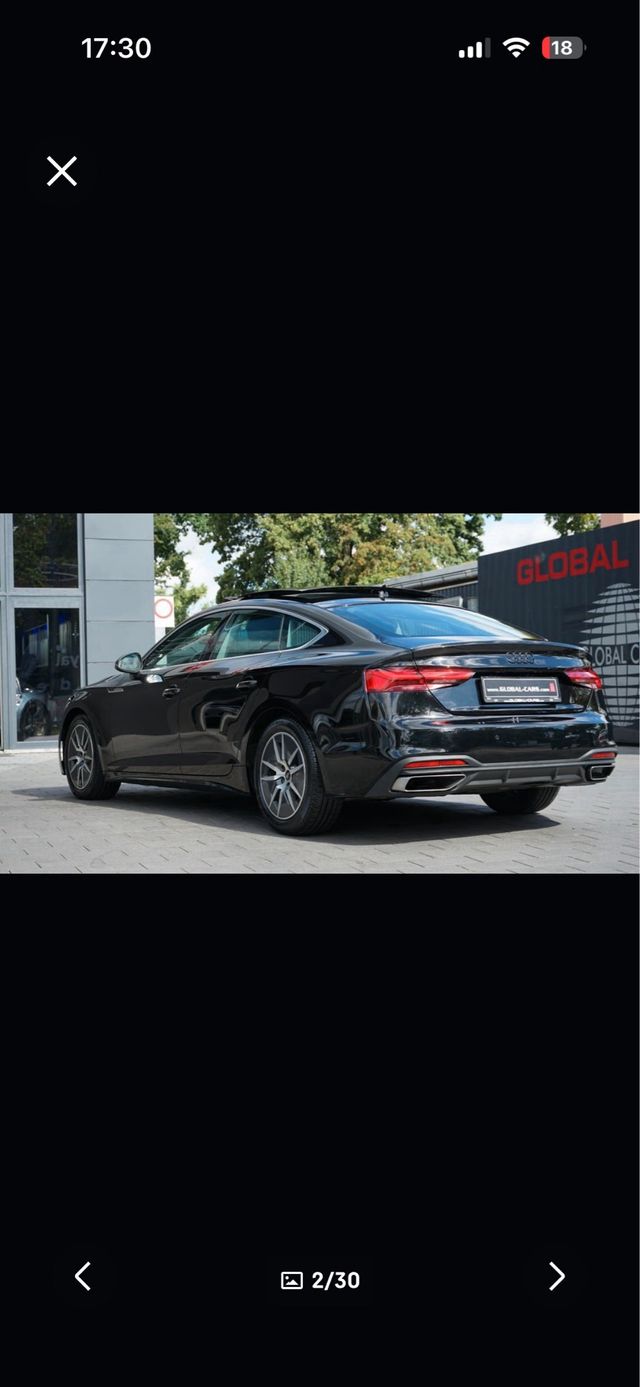 AUDI A5 SPORTBACK 35 TDI S-TRONIC 2022 163 CVS
