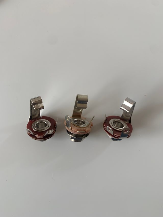 Set 3 Prese Jack Stereo 6.3mm