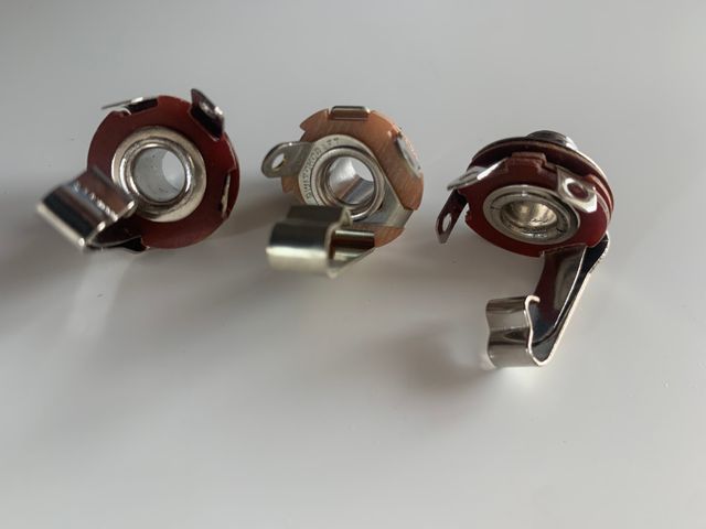 Set 3 Prese Jack Stereo 6.3mm