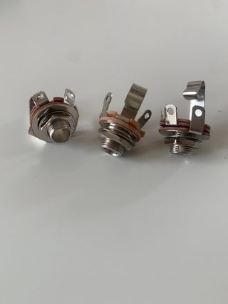 Set 3 Prese Jack Stereo 6.3mm
