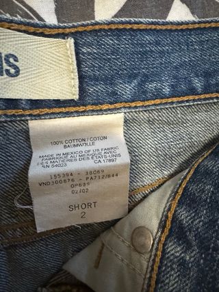 Shorts vaqueros mujer GAP.