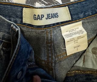 Shorts vaqueros mujer GAP.