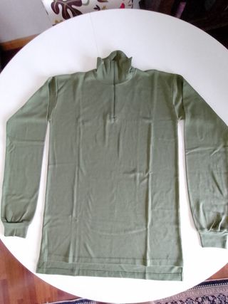 CAMISA POLO MILITAR ORELLER MANGA LARGA VERDE