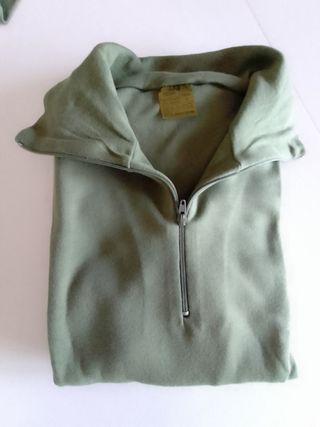 CAMISA POLO MILITAR ORELLER MANGA LARGA VERDE