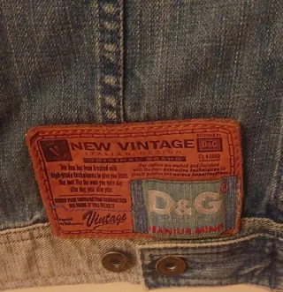 Chaqueta Vaquera D&G Edición Limitada Talla M