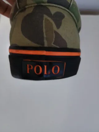Zapatillas Polo Ralph Lauren Camuflaje Naranja