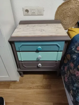 Mesillas de noche vintage personalizadas