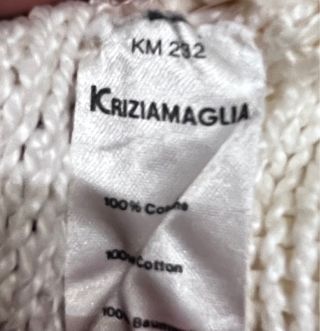 Maglia cotone con perle