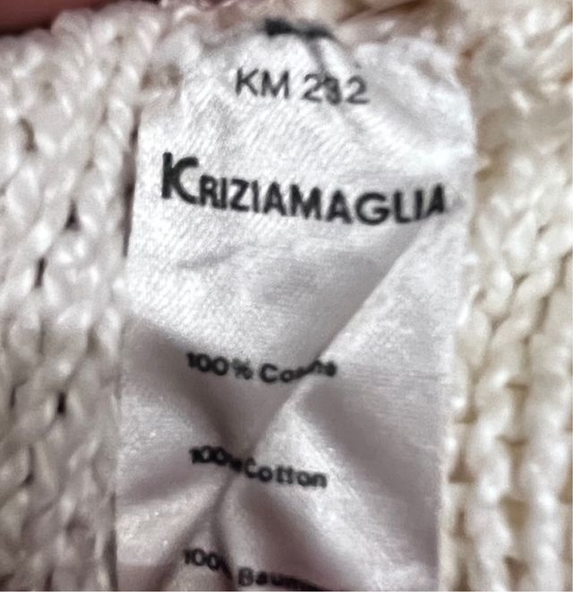 Maglia cotone con perle