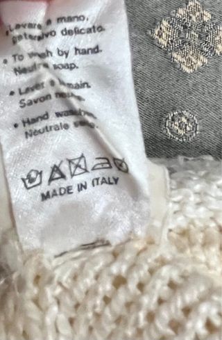 Maglia cotone con perle