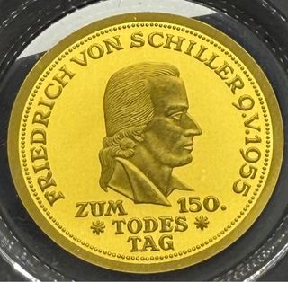Moneda de oro Alemania (1/200 oz)
