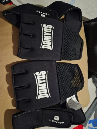 Guantes MMA Domyos Negros