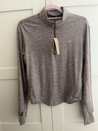 Camiseta Nike Running Dri-FIT 1/4 cremallera