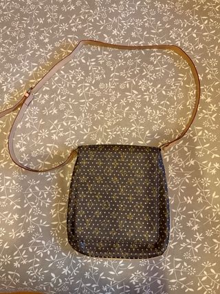 Bandolera Louis Vuitton Marrón y Dorado