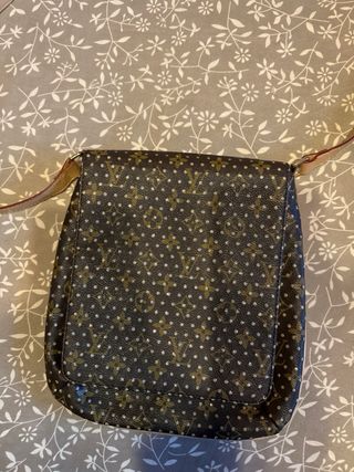 Bandolera Louis Vuitton Marrón y Dorado