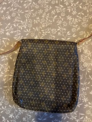 Bandolera Louis Vuitton Marrón y Dorado