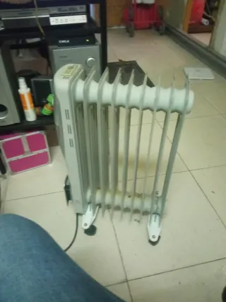 Calentador Eléctrico Blanco