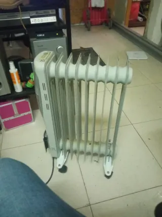 Calentador Eléctrico Blanco