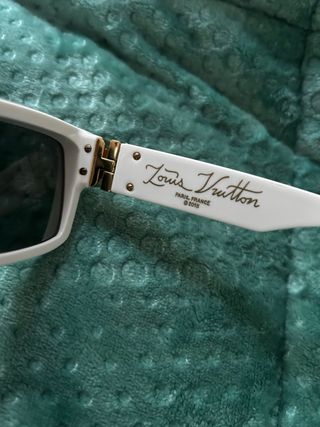 Gafas Louis Vuitton Originales Blancas y Doradas
