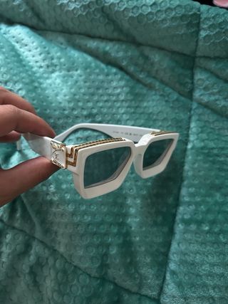 Gafas Louis Vuitton Originales Blancas y Doradas