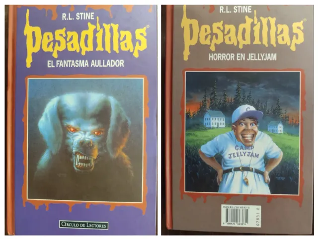 Libro de Pesadillas R.l Stine Tapa Dura.