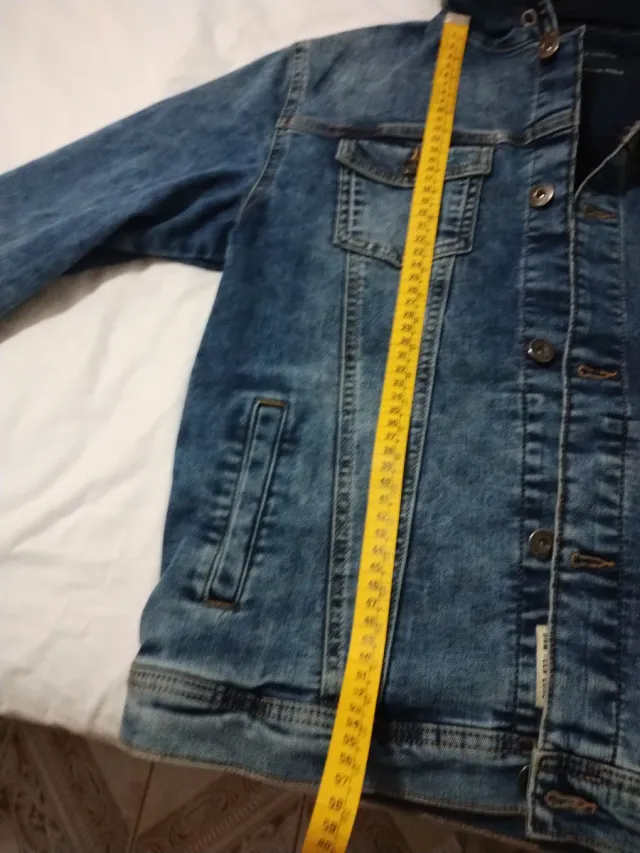 Chaqueta vaquera con capucha Talla 14
